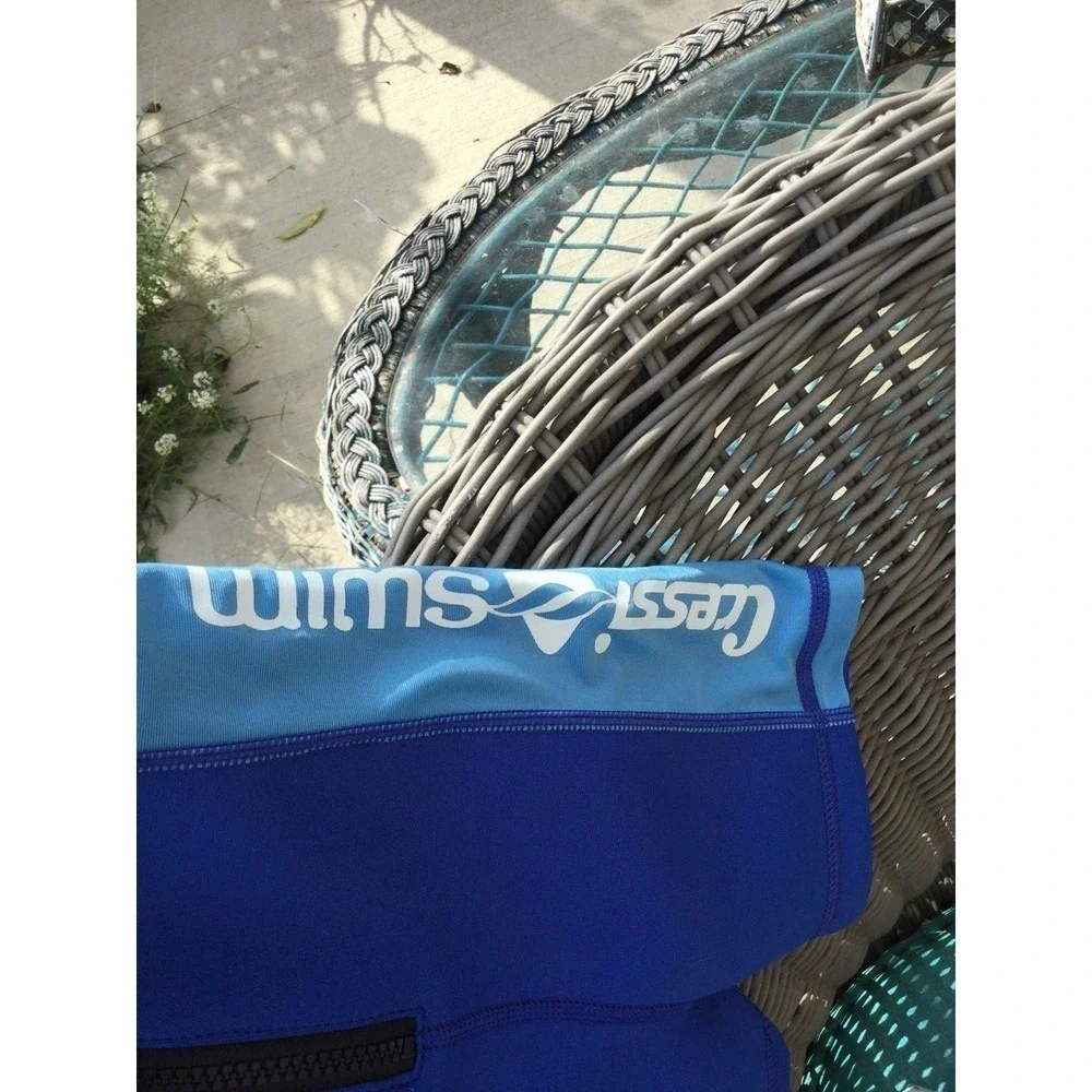 Cressi swim kids‎ wetsuit blue M Italy Italian wet suit swim snorkeling diving